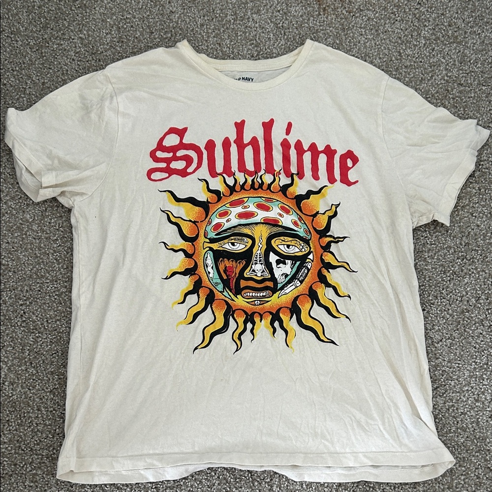 Old Navy Cream T-Shirt